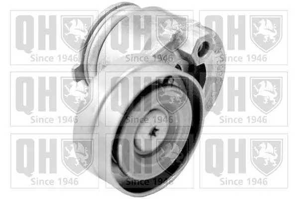 Handler.Part Tensioner pulley, v-ribbed belt QUINTON HAZELL QTA1375 1