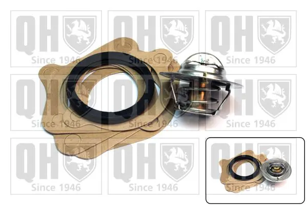 Handler.Part Thermostat, coolant QUINTON HAZELL QTH136K 1