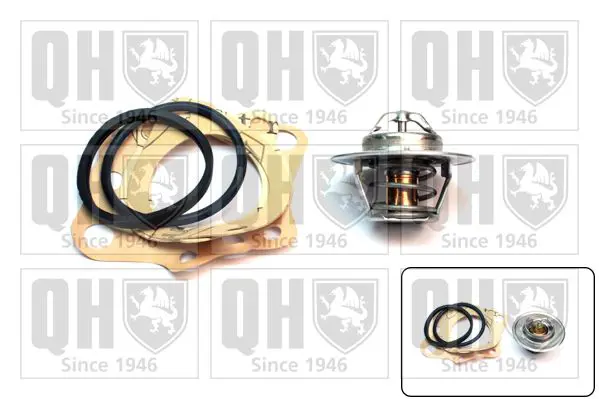 Handler.Part Thermostat, coolant QUINTON HAZELL QTH101K 1