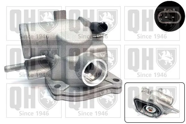 Handler.Part Thermostat, coolant QUINTON HAZELL QTH605K 1