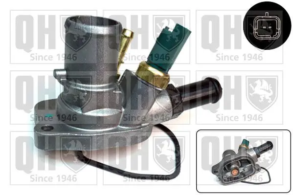 Handler.Part Thermostat, coolant QUINTON HAZELL QTH642K 1