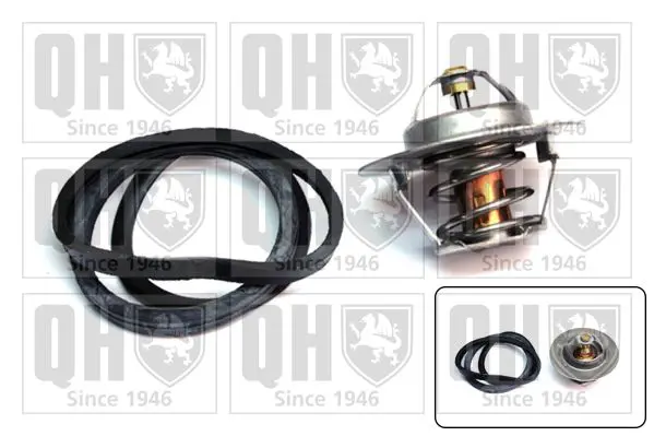 Handler.Part Thermostat, coolant QUINTON HAZELL QTH332K 1