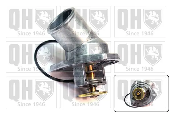 Handler.Part Thermostat, coolant QUINTON HAZELL QTH418K 1