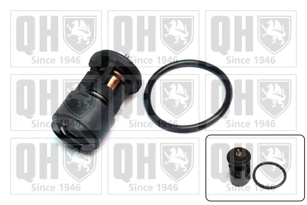 Handler.Part Thermostat, coolant QUINTON HAZELL QTH422K 1