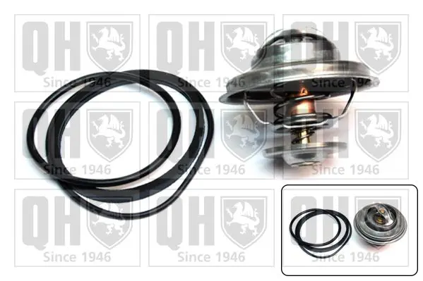 Handler.Part Thermostat, coolant QUINTON HAZELL QTH492K 1