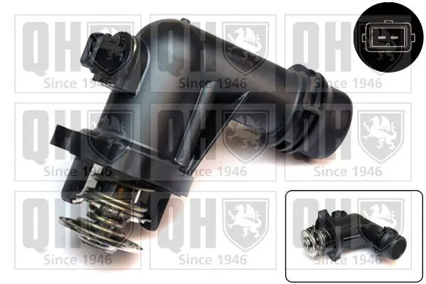 Handler.Part Thermostat, coolant QUINTON HAZELL QTH509K 1