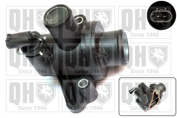 Handler.Part Thermostat, coolant QUINTON HAZELL QTH524K 1