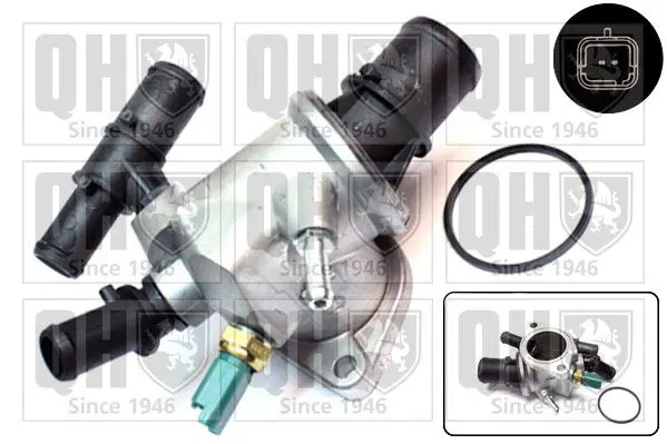 Handler.Part Thermostat, coolant QUINTON HAZELL QTH543K 1