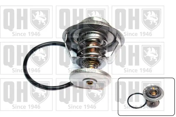 Handler.Part Thermostat, coolant QUINTON HAZELL QTH577K 1