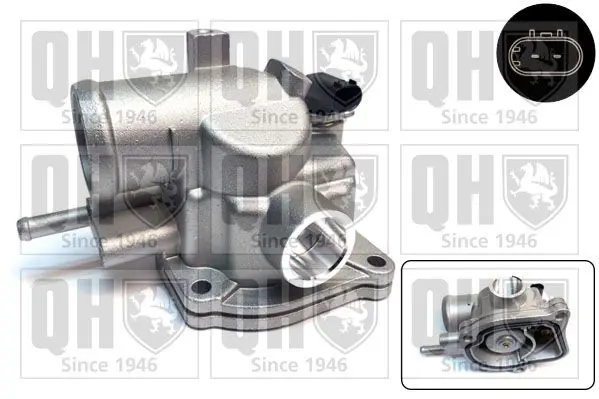 Handler.Part Thermostat, coolant QUINTON HAZELL QTH596K 1