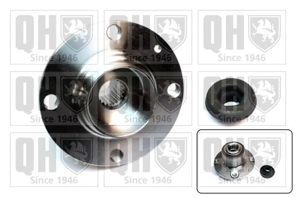 Handler.Part Wheel bearing kit QUINTON HAZELL QWB1364 1