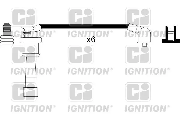 Handler.Part Ignition cable kit QUINTON HAZELL XC1076 1