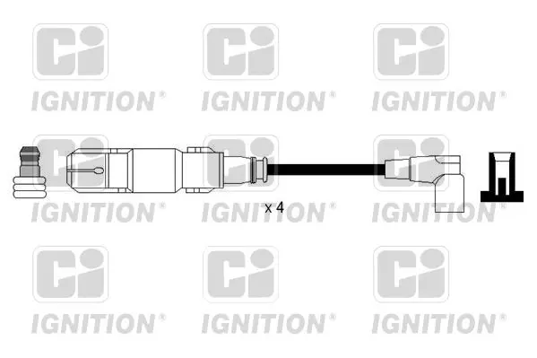 Handler.Part Ignition cable kit QUINTON HAZELL XC1124 1