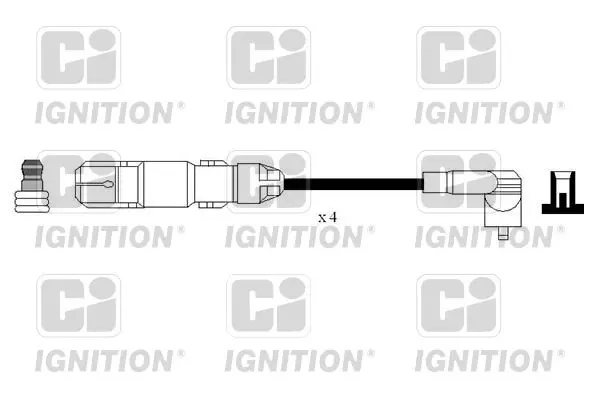 Handler.Part Ignition cable kit QUINTON HAZELL XC1194 1