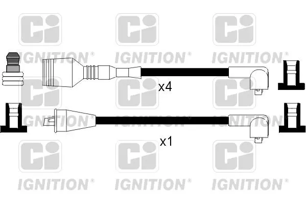 Handler.Part Ignition cable kit QUINTON HAZELL XC175 1