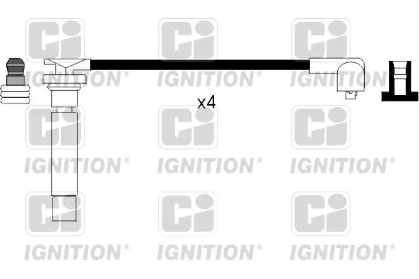 Handler.Part Ignition cable kit QUINTON HAZELL XC345 1