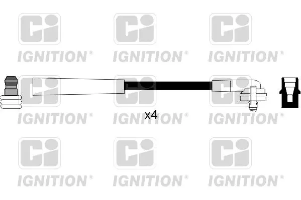 Handler.Part Ignition cable kit QUINTON HAZELL XC401 1