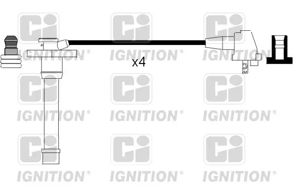 Handler.Part Ignition cable kit QUINTON HAZELL XC622 1