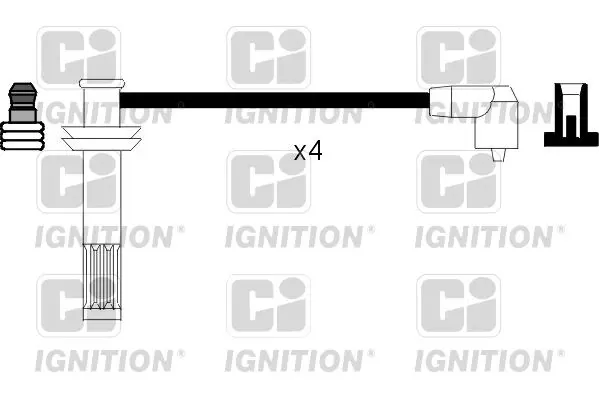 Handler.Part Ignition cable kit QUINTON HAZELL XC845 1