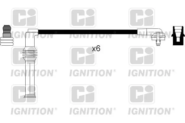 Handler.Part Ignition cable kit QUINTON HAZELL XC857 1