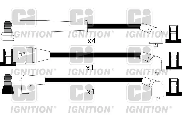 Handler.Part Ignition cable kit QUINTON HAZELL XC867 1