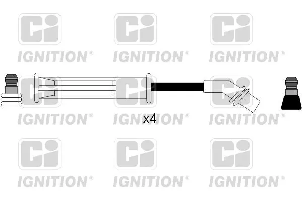 Handler.Part Ignition cable kit QUINTON HAZELL XC871 1