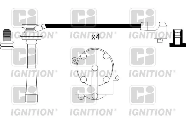 Handler.Part Ignition cable kit QUINTON HAZELL XC900 1