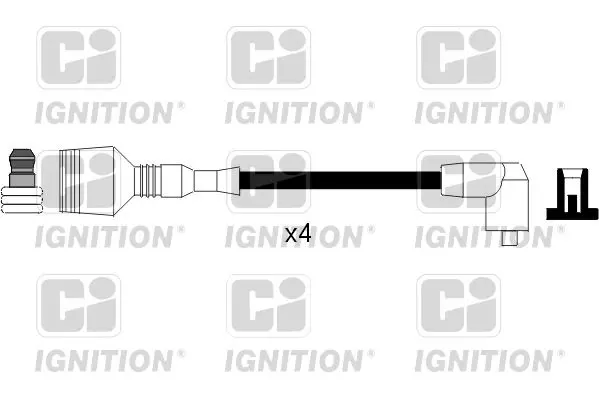 Handler.Part Ignition cable kit QUINTON HAZELL XC907 1