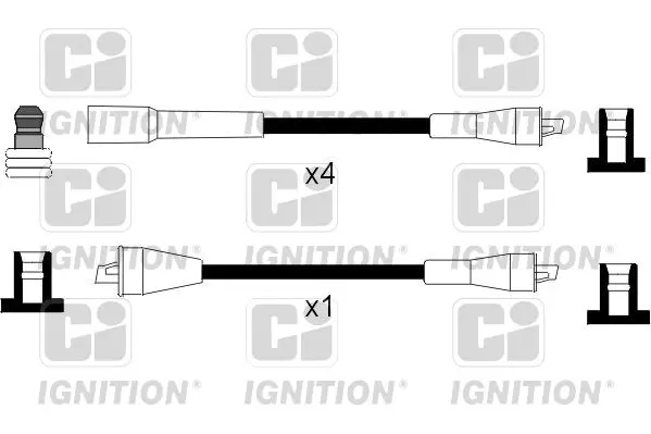 Handler.Part Ignition cable kit QUINTON HAZELL XC931 1