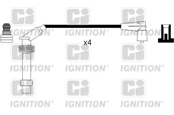 Handler.Part Ignition cable kit QUINTON HAZELL XC934 1