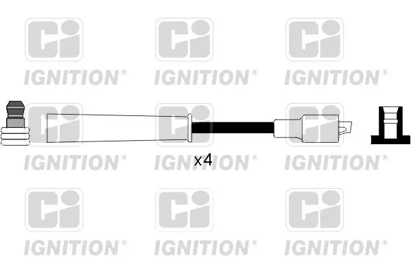 Handler.Part Ignition cable kit QUINTON HAZELL XC994 1