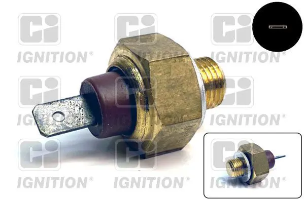 Handler.Part Temperature switch, coolant warning lamp QUINTON HAZELL XTS25 1