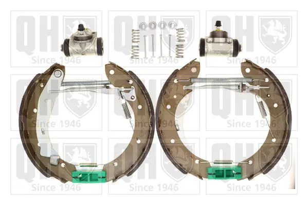 Handler.Part Brake set, drum brakes QUINTON HAZELL BS1004K1 1