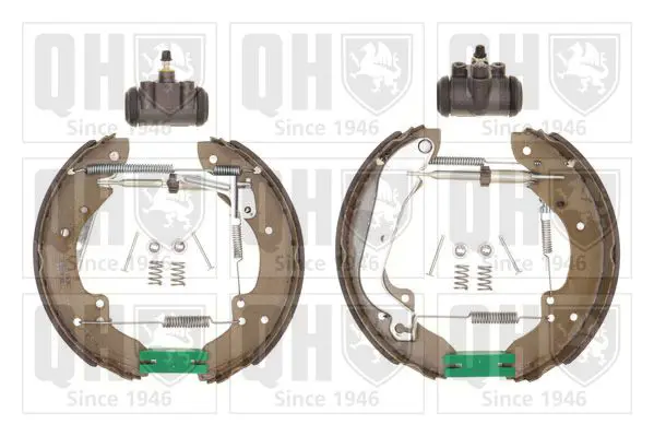 Handler.Part Brake set, drum brakes QUINTON HAZELL BS688K1 1