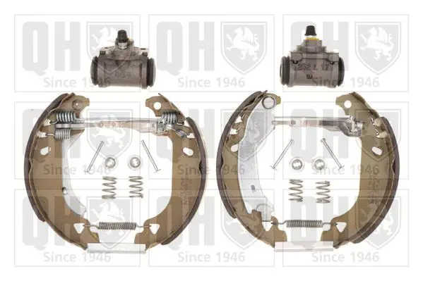 Handler.Part Brake set, drum brakes QUINTON HAZELL BS775K1 1