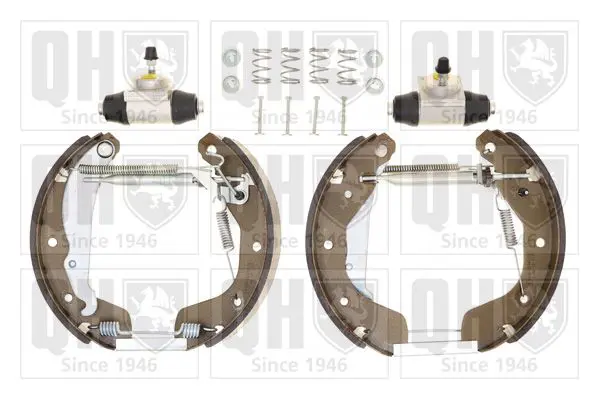 Handler.Part Brake set, drum brakes QUINTON HAZELL BS840K2 1