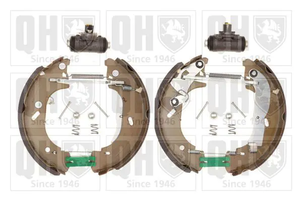 Handler.Part Brake set, drum brakes QUINTON HAZELL BS921K2 1