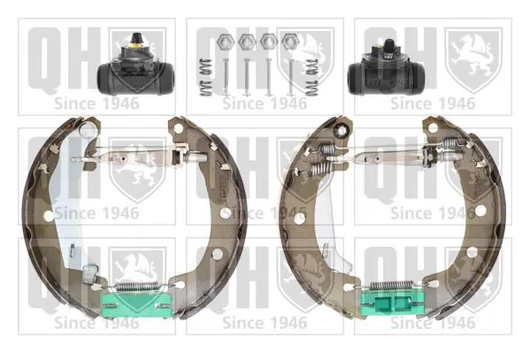 Handler.Part Brake set, drum brakes QUINTON HAZELL BS960K2 1