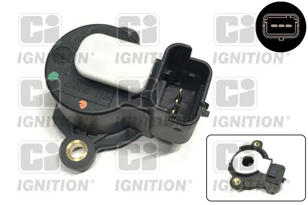 Handler.Part Sensor, throttle position QUINTON HAZELL XPOT581 1