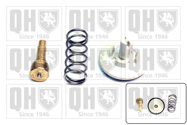 Handler.Part Thermostat, coolant QUINTON HAZELL QTH731K 1