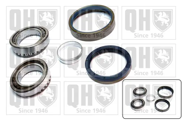 Handler.Part Wheel bearing kit QUINTON HAZELL QWB259 1