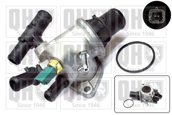 Handler.Part Thermostat, coolant QUINTON HAZELL QTH774K 1