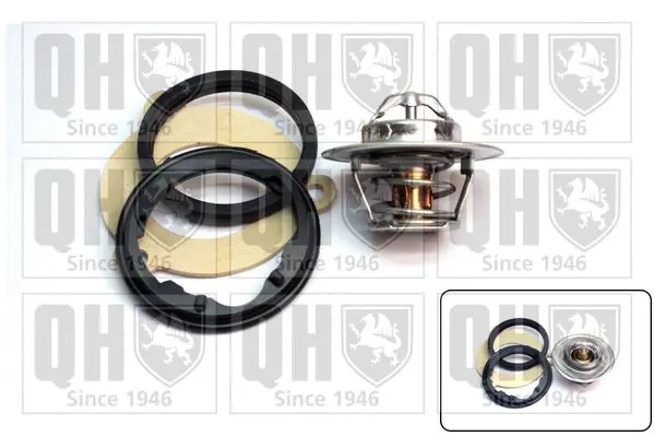 Handler.Part Thermostat, coolant QUINTON HAZELL QTH715K 1