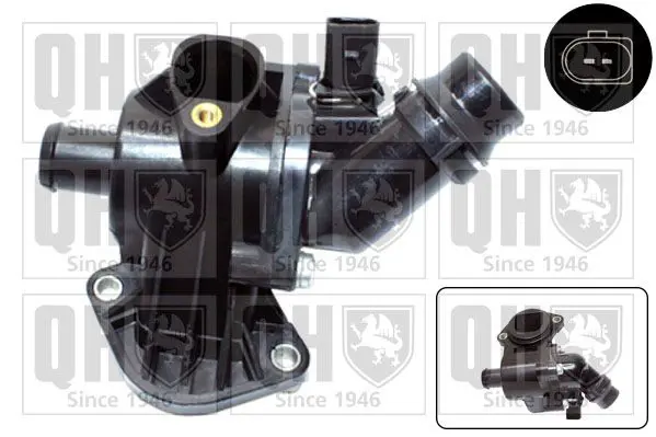 Handler.Part Thermostat, coolant QUINTON HAZELL QTH675K 1