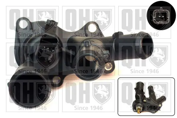 Handler.Part Thermostat, coolant QUINTON HAZELL QTH690K 1