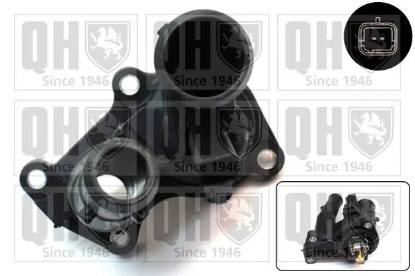 Handler.Part Thermostat, coolant QUINTON HAZELL QTH739K 1