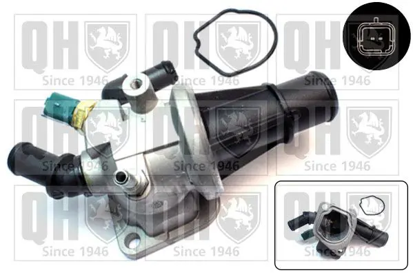 Handler.Part Thermostat, coolant QUINTON HAZELL QTH782K 1