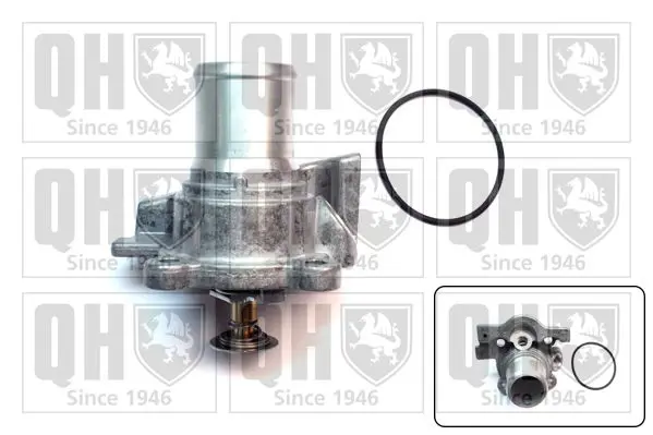 Handler.Part Thermostat, coolant QUINTON HAZELL QTH687K 1