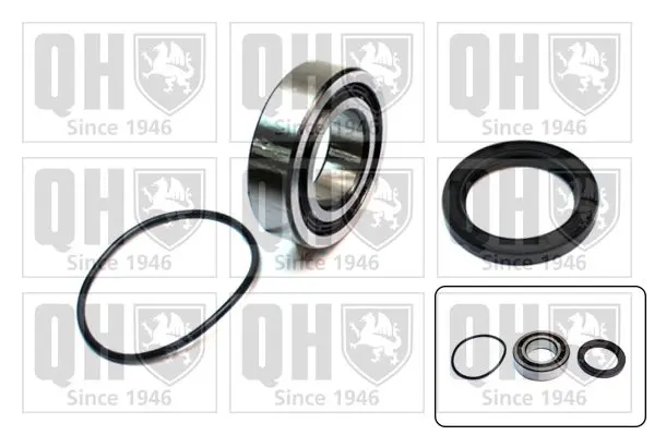 Handler.Part Wheel bearing kit QUINTON HAZELL QWB612 1