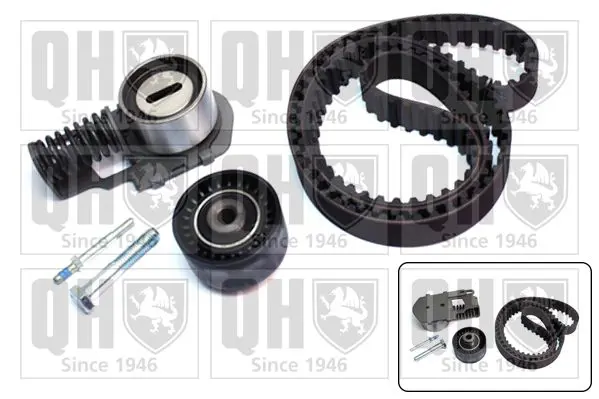 Handler.Part Timing belt set QUINTON HAZELL QBK117 1